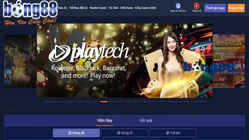 Casino Bong88 là sảnh chơi đẳng cấp