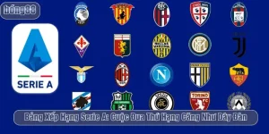 Bảng Xếp Hạng Serie A
