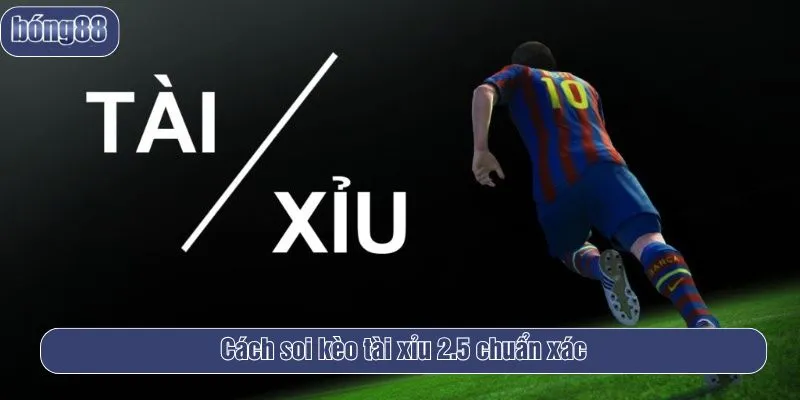 Cách soi kèo tài xỉu 2.5 chuẩn xác