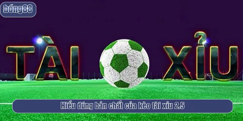 Hiểu đúng bản chất của kèo tài xỉu 2.5