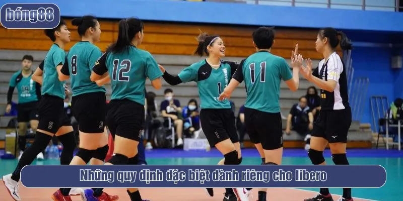 Những quy định đặc biệt dành riêng cho libero