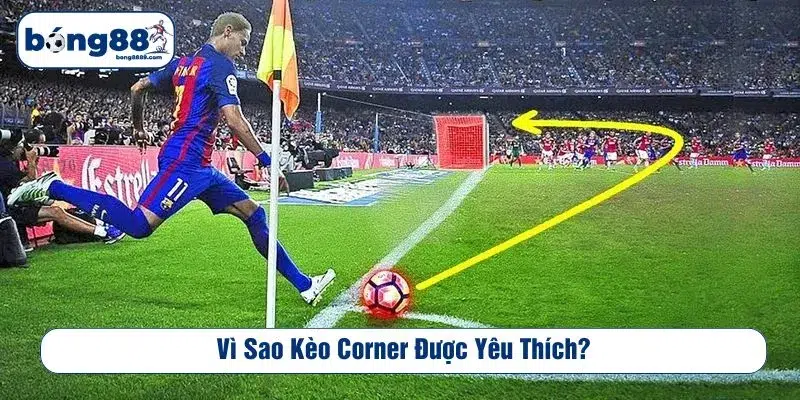 Vì sao kèo Corner được yêu thích?